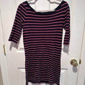 French Connection Cotton Stripped Dress - Size 8